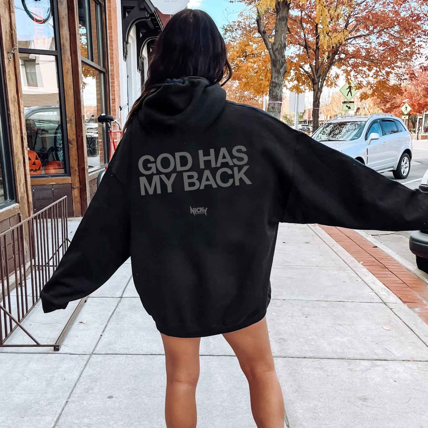 God Has My Back Hoodie