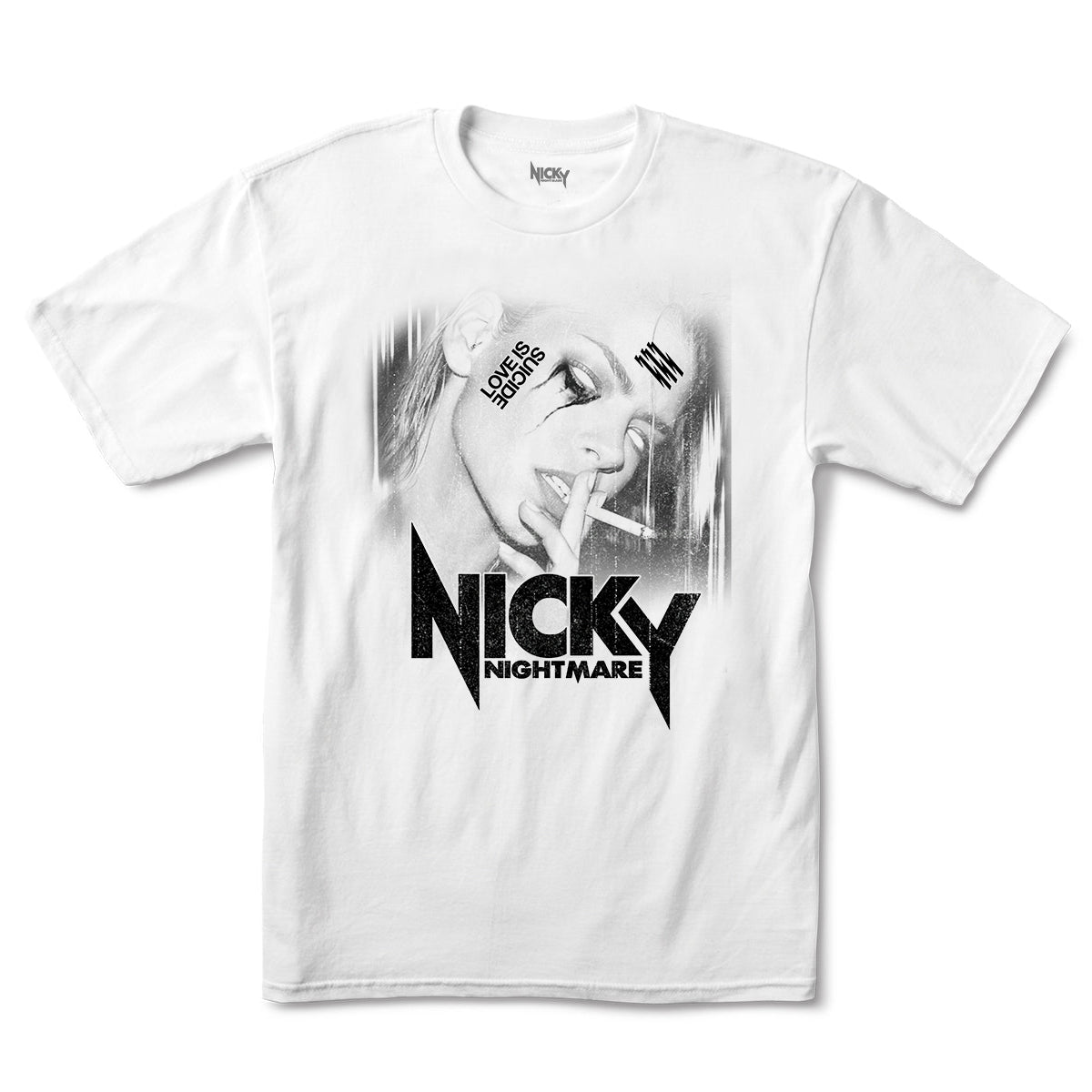 Love Is Suicide Tee - White