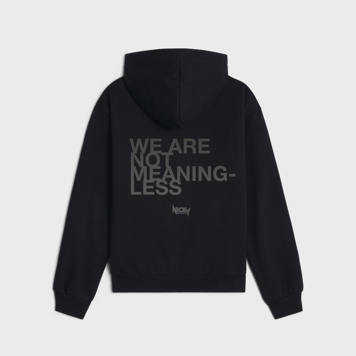 Meaningless Hoodie - Blackout