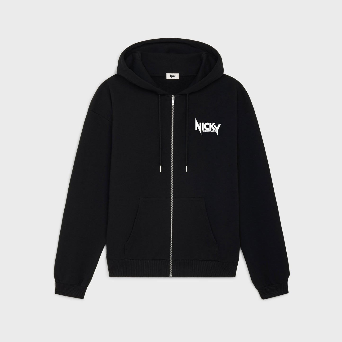 ECHOES 'THE NOTEBOOK' ZIP HOODIE - BLACK