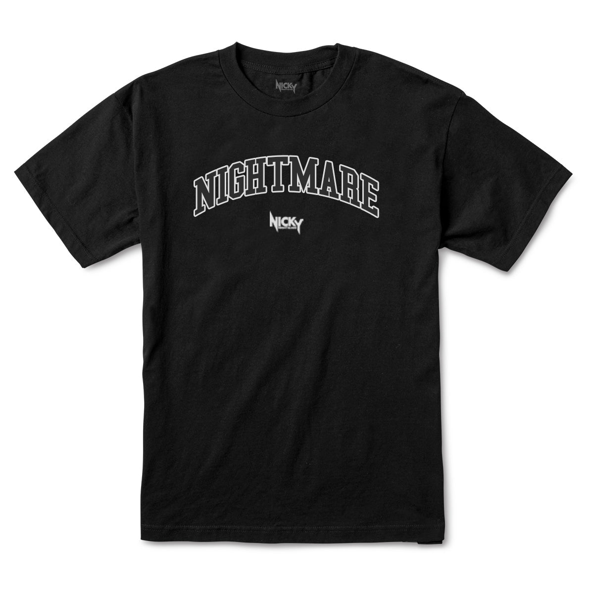 NN UNIVERSITY TEE - BLACK