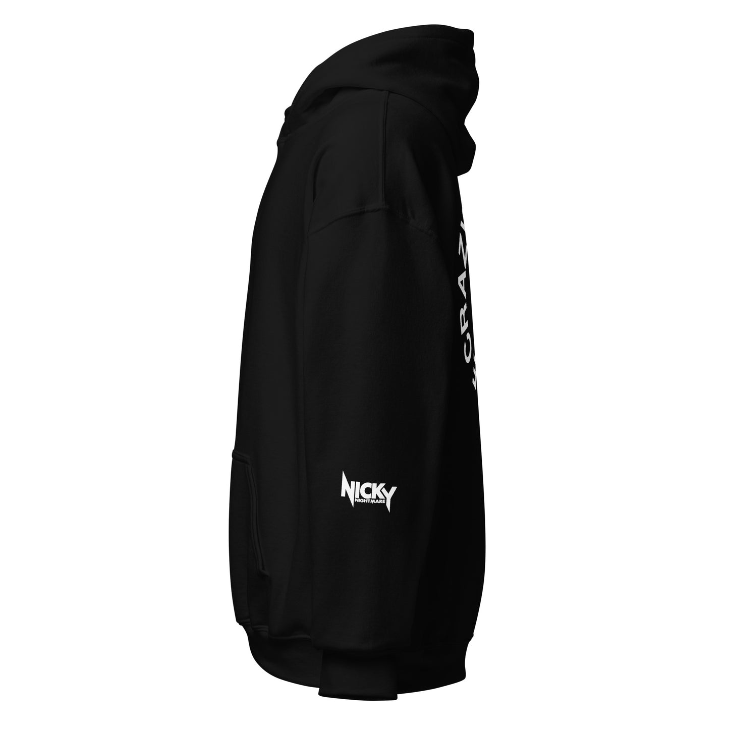 She Crazy Hoodie - Black