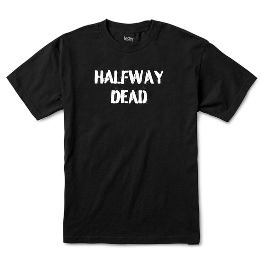 HALFWAY DEAD TEE - BLACK